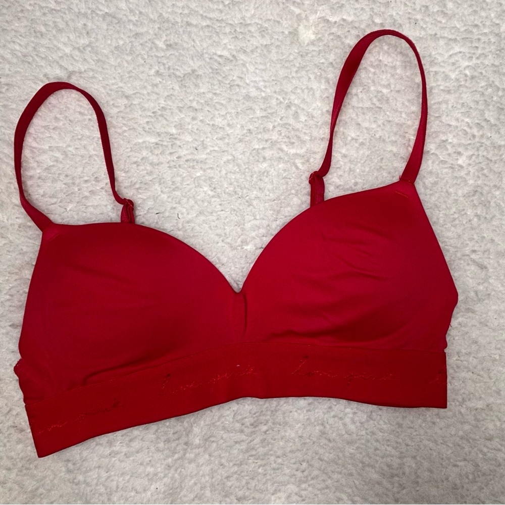 PINK Victoria's Secret Bold Red Bra